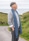100% Cashmere Scarf | Denim Blue