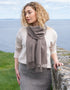 100% Cashmere Scarf | Taupe