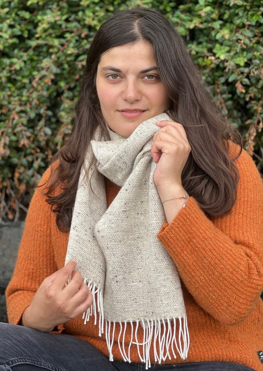 McNutt Donegal Oatmeal Tweed