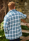 Lee Valley Fleece Lined Shirt | Blue Tartan