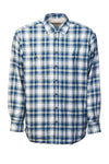Lee Valley Fleece Lined Shirt | Blue Tartan