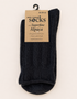 West of Ireland Superfine Alpaca Socks | Black