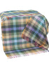 John Hanly Navy Grey Blue Throw