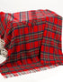 Lambswool Throw Royal Stewart Tartan John Hanly