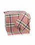 John Hanly Pink Beige Loden Throw