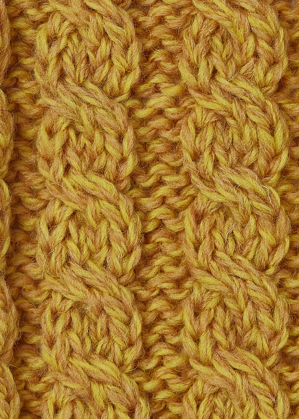 Aran V Neck Vest | Sunflower - Clearance *XS-ONLY*