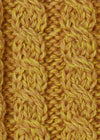 Aran V Neck Vest | Sunflower - Clearance *XS-ONLY*