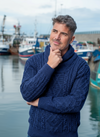 Aran Shawl Neck Sweater | DWB