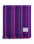 Foxford Merino Wool Throw | Blackthorn Stripe | Clearance