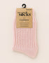 West of Ireland Cashmere Socks | Pink