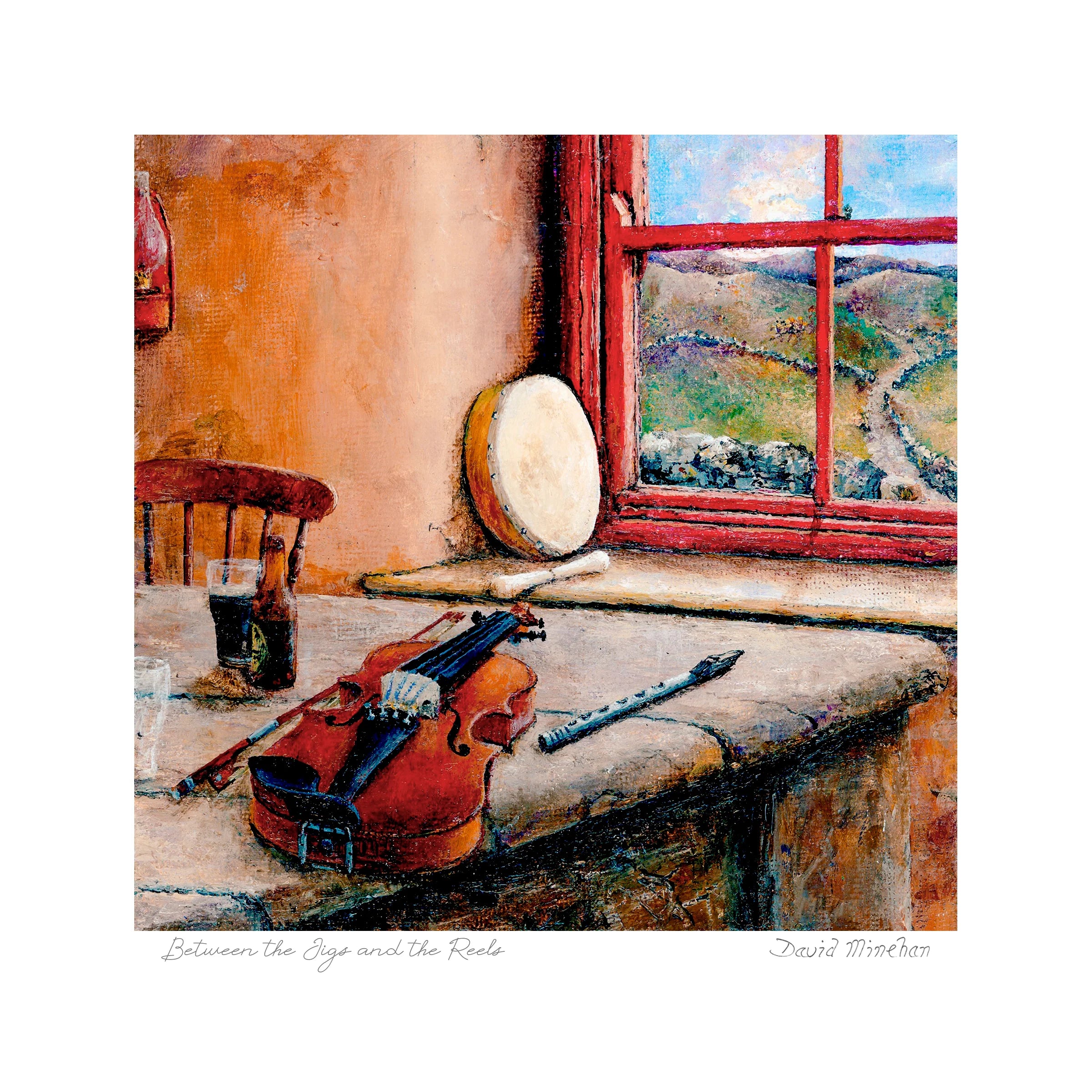 Blue Shoe Gallery Irish Art | Between the jigs & Reels