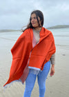 McNutt Nectarine Reversible Cashmere Wrap