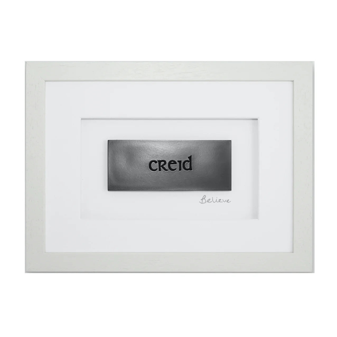 Wild Goose Creid Believe Wall Plaque