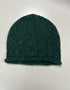 Donegal Fleck Wollmütze - Wiesengrün