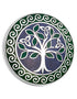 Tree of Life Enamel Brooch