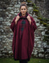 Jimmy Hourihan Claret Wool Walking Cape