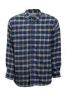 Lee Valley Fleece Lined Shirt | Navy Green Check