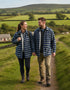 Lee Valley Fleece Lined Shirt | Navy Green Check