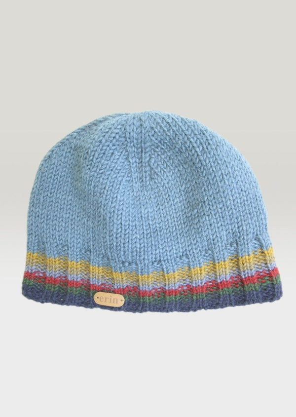 Rib Pullon Hat Denim Blue