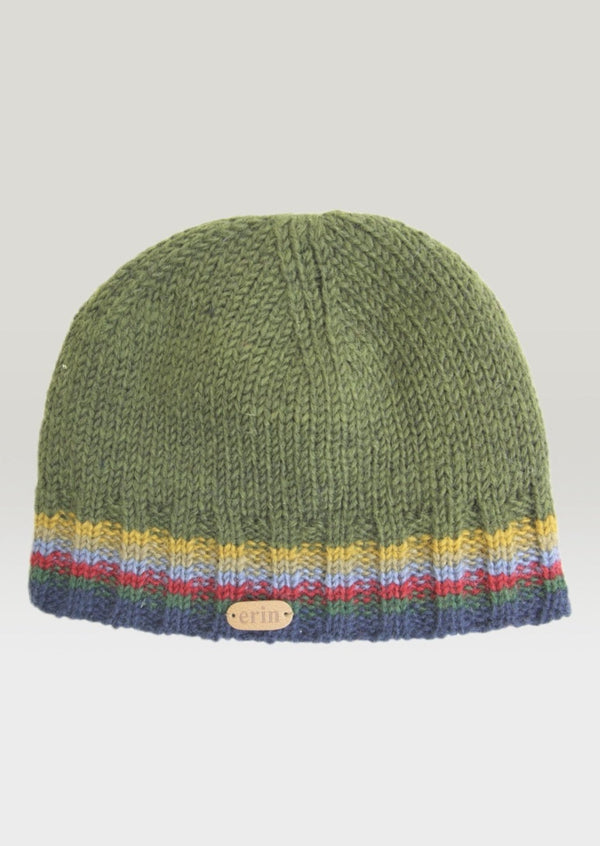 Rib Pullon Hat Green