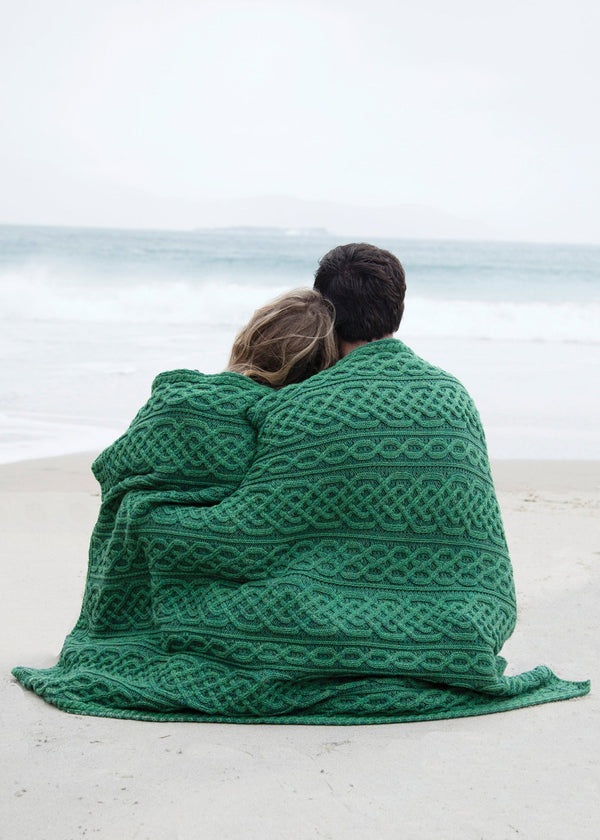 Aran Merino Blanket