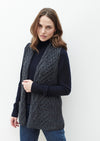 Caher Aran Celtic Gilet - Charcoal