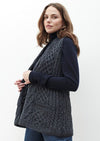 Caher Aran Celtic Gilet - Charcoal