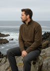 IrelandsEye Men's Zip Sweater
