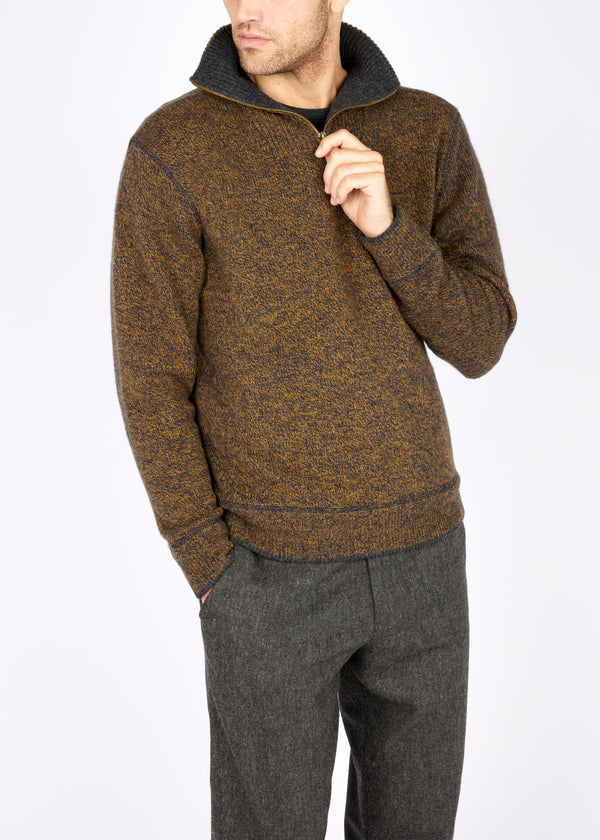 IrelandsEye Men's Zip Sweater