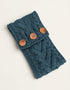 Women's Aran Button Headband | Irish Sea