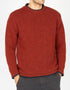 Roundstone Wool Cashmere Sweater | Copper Marl | Ireland's Eye Knitwear