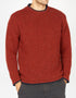 Roundstone Wool Cashmere Sweater | Copper Marl | Ireland's Eye Knitwear