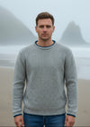 IrelandsEye Roundstone Sweater | Light Grey