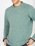 Roundstone Cashmere Blend Sweater | Ocean Mist | Irelands Eye Knitwear
