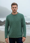 IrelandsEye Roundstone Sweater | Green Wave