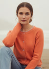IrelandsEye Killiney Cardigan - Coral