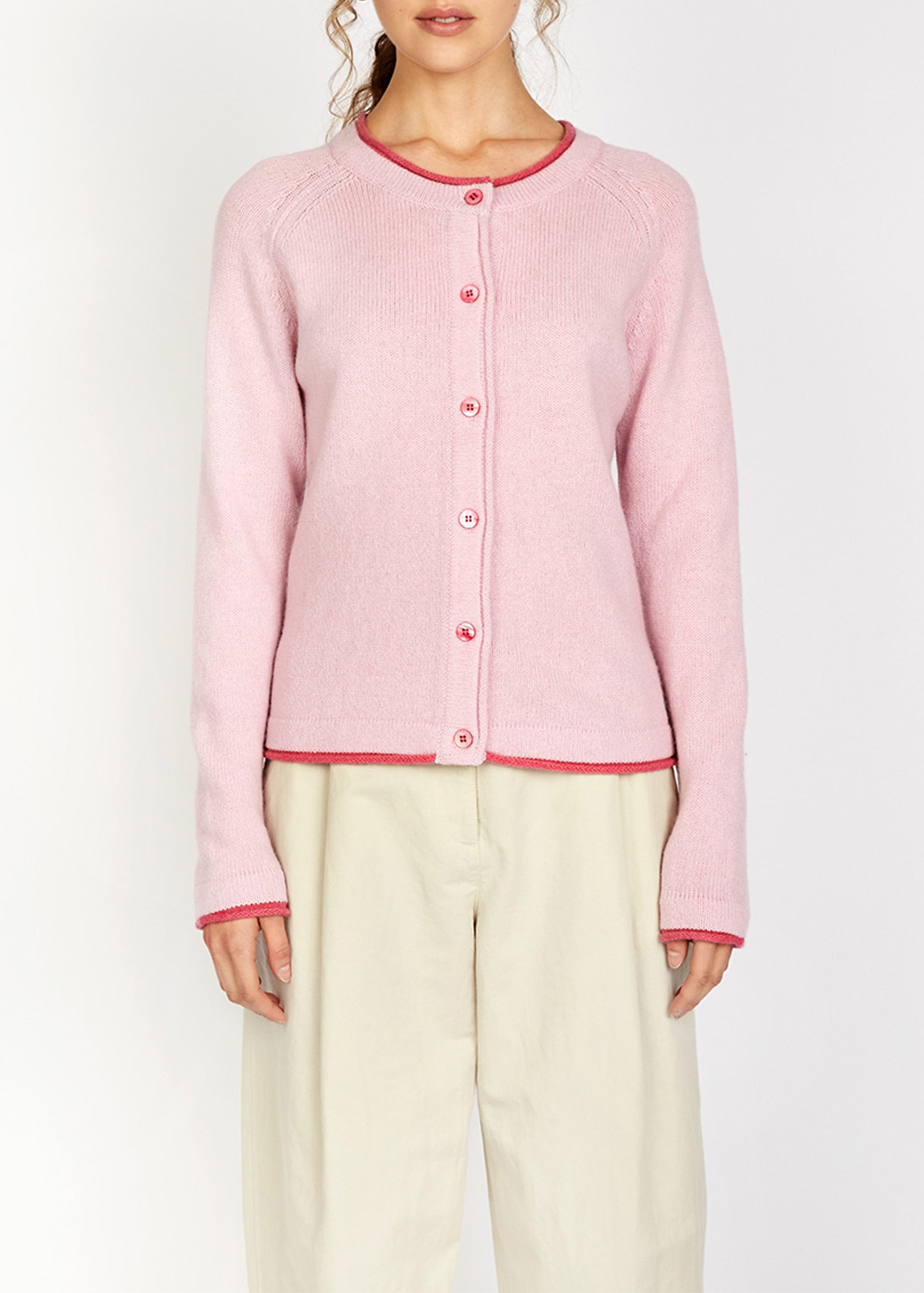IrelandsEye Killiney Cardigan | Pink
