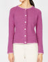IrelandsEye Killiney Cardigan | Boysen Berry Wool-Cashmere Blend