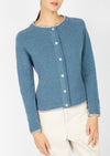 IrelandsEye Women's Killiney Cardigan - Harbour Blue