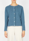 IrelandsEye Women's Killiney Cardigan - Harbour Blue