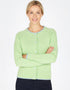 Gilet en laine et cachemire Killiney d'Ireland'sEye | Vert menthe