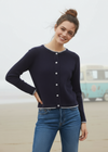 IrelandsEye Women's Killiney Cardigan | Navy