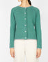 IrelandsEye Killiney Cardigan | Sea Green