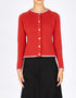 Killiney Wool Cashmere Cardigan | Tandoori | Ireland's Eye Knitwear