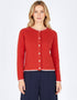 Gilet en laine et cachemire Killiney | Tandoori | Ireland's Eye Knitwear