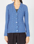 IrelandsEye Horseshoe Aran Cardigan | Marina - Clearance