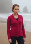 IrelandsEye Women's Horseshoe Aran Cardigan | Bramble Berry