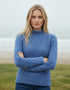 IrelandsEye Women's Trellis Aran Sweater | Marina