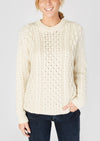 IrelandsEye Aran Sweater | Natural