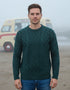 IrelandsEye Aran Sweater | Green